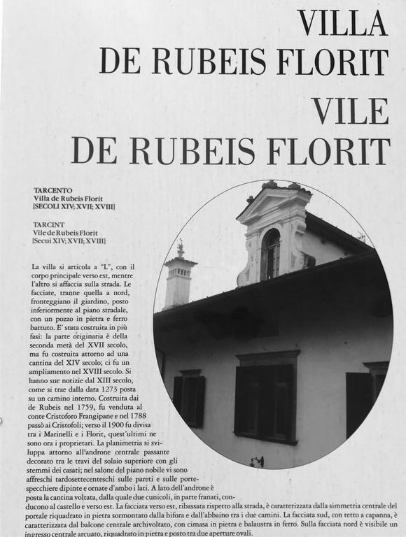 Villa De Rubeis Florit Tarcento Ngoại thất bức ảnh